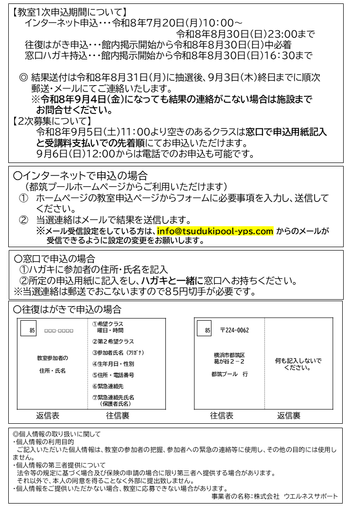 申込方法